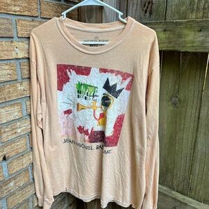 Peach Long Sleeve Tee